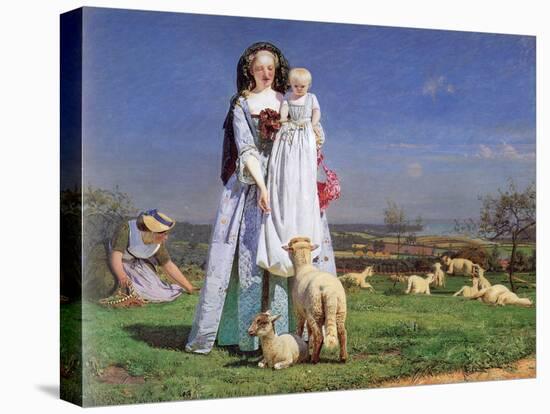 The Pretty Baa-Lambs, 1859-Ford Madox Brown-Premier Image Canvas