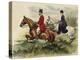 The Prince and Princess of Wales in the Hunting Field-Henry Payne-Premier Image Canvas