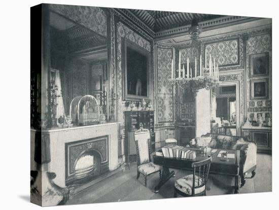 The Prince Consorts Writing Room at Buckingham Palace, c1899, (1901)-HN King-Premier Image Canvas