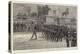 The Prince of Wales in Berlin, Parade before the Prince at the Imperial Palace-null-Premier Image Canvas