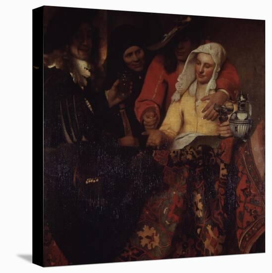 The Procuress, 1656-Johannes Vermeer-Premier Image Canvas