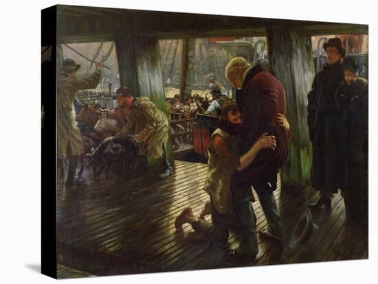 The Prodigal Son in Modern Life: the Return, 1880-James Tissot-Premier Image Canvas