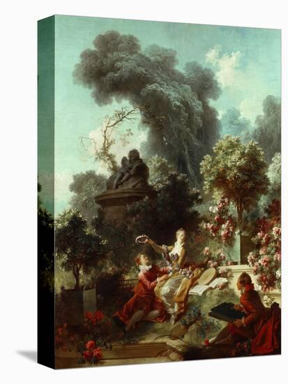 The Progress of Love: The Lover Crowned, 1771-72-Jean-Honore Fragonard-Premier Image Canvas