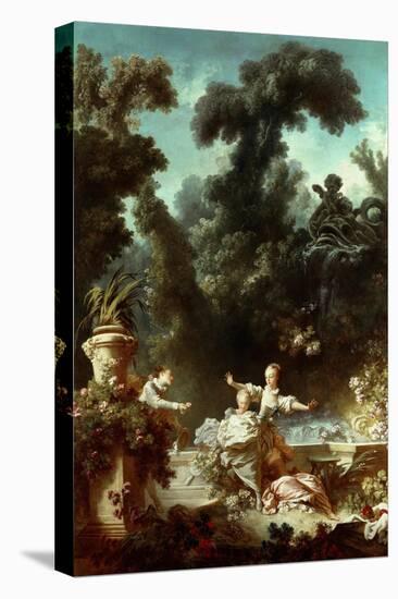 The Progress of Love: The Pursuit, 1771-72-Jean-Honore Fragonard-Premier Image Canvas