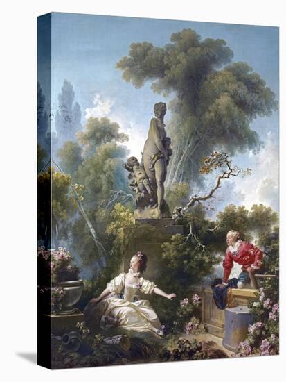 The Progress of Love: the Rendezvous-Jean-Honoré Fragonard-Premier Image Canvas