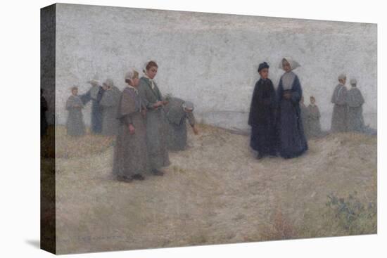 The Promenade of the Orphans, 1888 (Oil on Canvas)-Henri Eugene Augustin Le Sidaner-Premier Image Canvas