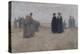 The Promenade of the Orphans, 1888 (Oil on Canvas)-Henri Eugene Augustin Le Sidaner-Premier Image Canvas