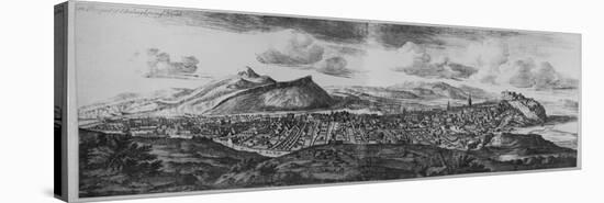 The Prospect of Edinburgh from the North, from 'Theatrum Scotiae', Edition Published in 1719-John Slezer-Premier Image Canvas