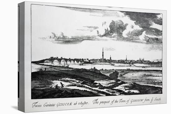 The Prospect of the Town of Glasgow from Ye South, from 'Theatrum Scotiae' by John Slezer, 1693-John Slezer-Premier Image Canvas