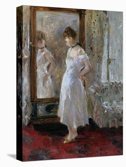 The Psyche Mirror by Berthe Morisot-null-Premier Image Canvas