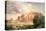 The Pueblo of Acoma, New Mexico-Thomas Moran-Premier Image Canvas