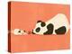 The Pug and the Panda-Jay Fleck-Stretched Canvas
