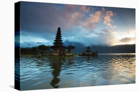 The Pura Ulun Danu Bratan Temple at Sunrise-Alex Saberi-Premier Image Canvas