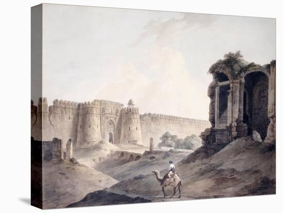 The Purana Qila, Delhi-Thomas & William Daniell-Premier Image Canvas