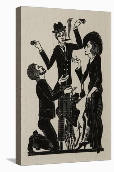 The Purchaser, 1915-Eric Gill-Premier Image Canvas