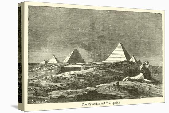 The Pyramids and the Sphinx-null-Premier Image Canvas