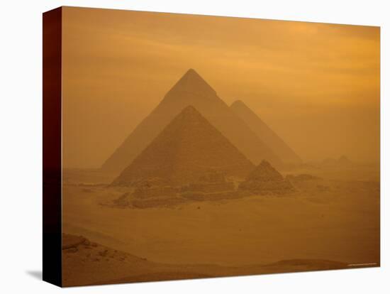 The Pyramids, Giza, Unesco World Heritage Site, Near Cairo, Egypt, North Africa, Africa-Philip Craven-Premier Image Canvas