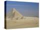 The Pyramids, Giza, Unesco World Heritage Site, with Cairo Beyond, Egypt, North Africa, Africa-Upperhall-Premier Image Canvas