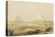 The Pyramids of Giza, from "Egypt and Nubia", Vol.1-David Roberts-Premier Image Canvas