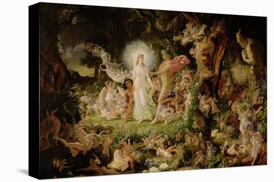 The Quarrel of Oberon and Titania, 1849-Sir Joseph Noel Paton-Premier Image Canvas