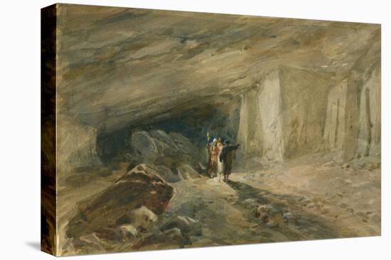 The Quarry Caverns, Jerusalem, 1869-William 'Crimea' Simpson-Premier Image Canvas