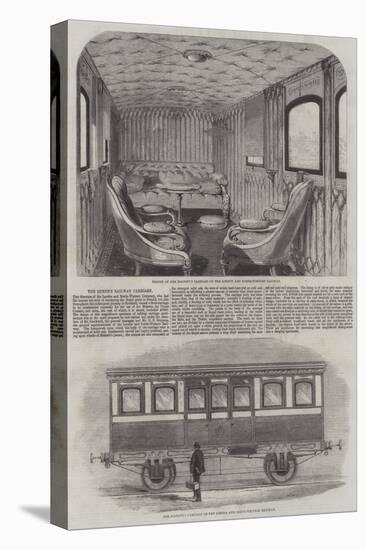 The Queen's Railway Carriage-null-Premier Image Canvas