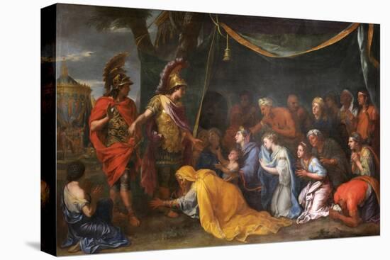 The Queens of Persia at the Feet of Alexander (The Tent of Dariu), 1661-Charles Le Brun-Premier Image Canvas
