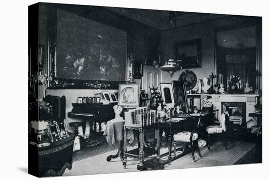 The Queens Private Sitting Room at Osborne, c1899, (1901)-Hughes & Mullins-Premier Image Canvas
