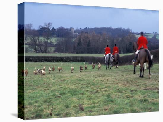 The Quorn Fox Hunt, Leicestershire, England-Alan Klehr-Premier Image Canvas