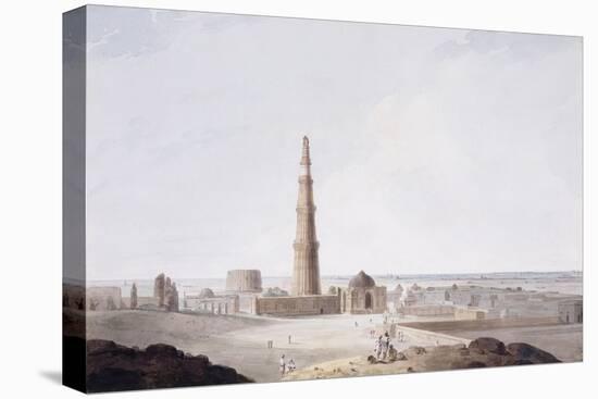 The Qutb Minar, Delhi, C. 1789-Thomas & William Daniell-Premier Image Canvas