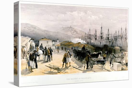 The Railway at Balaklava, 1855-1856-William Simpson-Premier Image Canvas