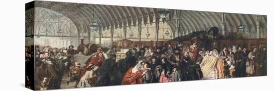 The Railway Station, 1862-William Powell Frith-Premier Image Canvas