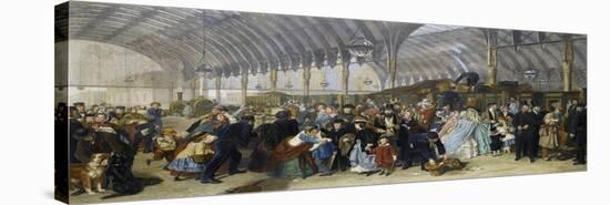The Railway Station, 1866-William Powell Frith-Premier Image Canvas