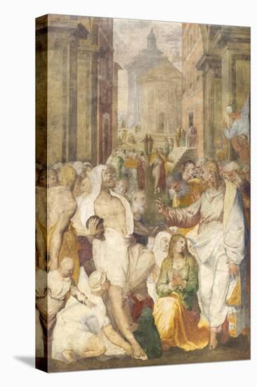 The Raising of Lazarus, 1538-40-Perino Del Vaga-Premier Image Canvas