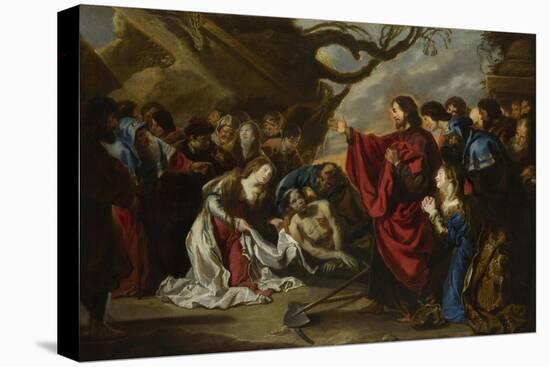 The Raising of Lazarus-Simon de Vos-Premier Image Canvas