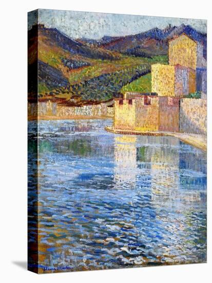 The Ramparts of Collioure, C.1915-Henri Martin-Premier Image Canvas