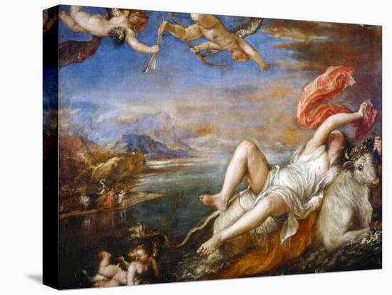 The Rape of Europa, 1560-1561-Titian (Tiziano Vecelli)-Premier Image Canvas