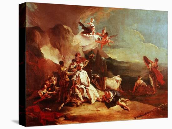 The Rape of Europa, C.1725-Giambattista Tiepolo-Premier Image Canvas