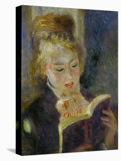 The Reader (La Liseuse), 1874-1876-Pierre-Auguste Renoir-Premier Image Canvas