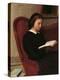 The Reader (Marie Fantin Latour, the Artist's Sister)-Henri Fantin-Latour-Premier Image Canvas