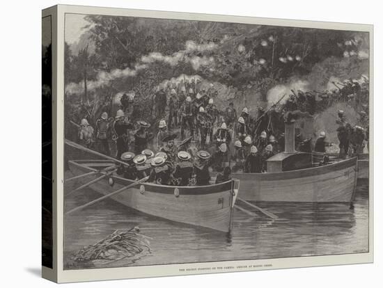 The Recent Fighting on the Gambia, Ambush at Madini Creek-Richard Caton Woodville II-Premier Image Canvas