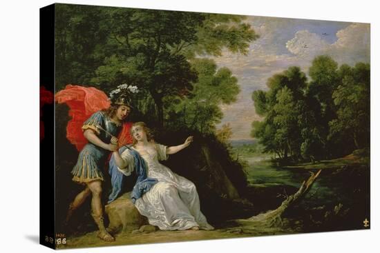 The Reconciliation of Rinaldo and Armida, 1836 (Oil on Canvas)-David the Younger Teniers-Premier Image Canvas