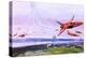 The Red Arrows Aerobatic Team, Depicted in 1978-Graham Coton-Premier Image Canvas