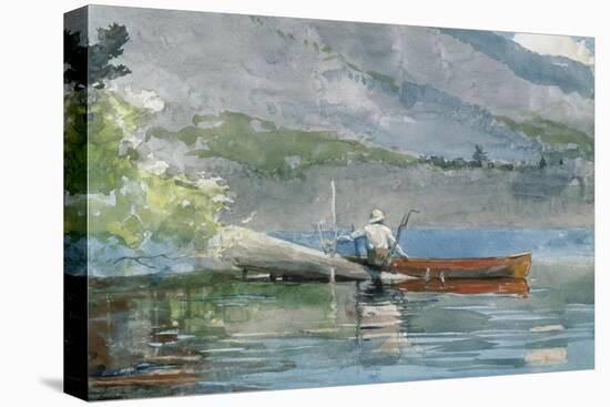 The Red Canoe, 1884-Winslow Homer-Premier Image Canvas