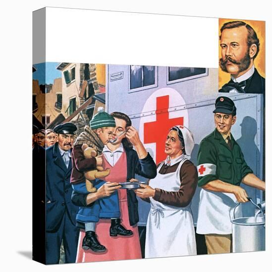 The Red Cross-John Keay-Premier Image Canvas