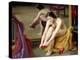 The Red Mules-William McGregor Paxton-Premier Image Canvas