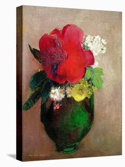 The Red Poppy-Odilon Redon-Premier Image Canvas