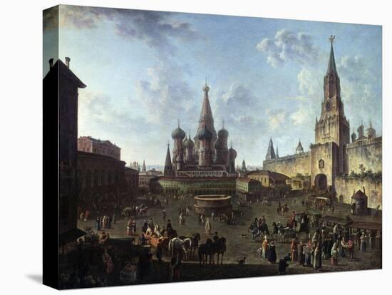 The Red Square in Moscow, 1801-Fyodor Yakovlevich Alexeev-Premier Image Canvas