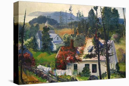 The Red Vine, Mantinicus Island, Maine-George Bellows-Stretched Canvas