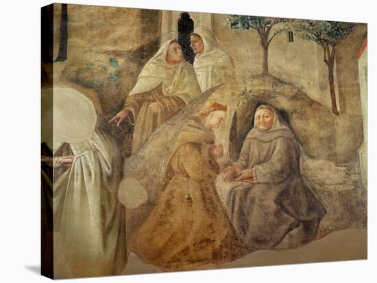 The Reform of the Carmelite Rule, Detail of Four Carmelite Friars, C.1422-Fra Filippo Lippi-Premier Image Canvas